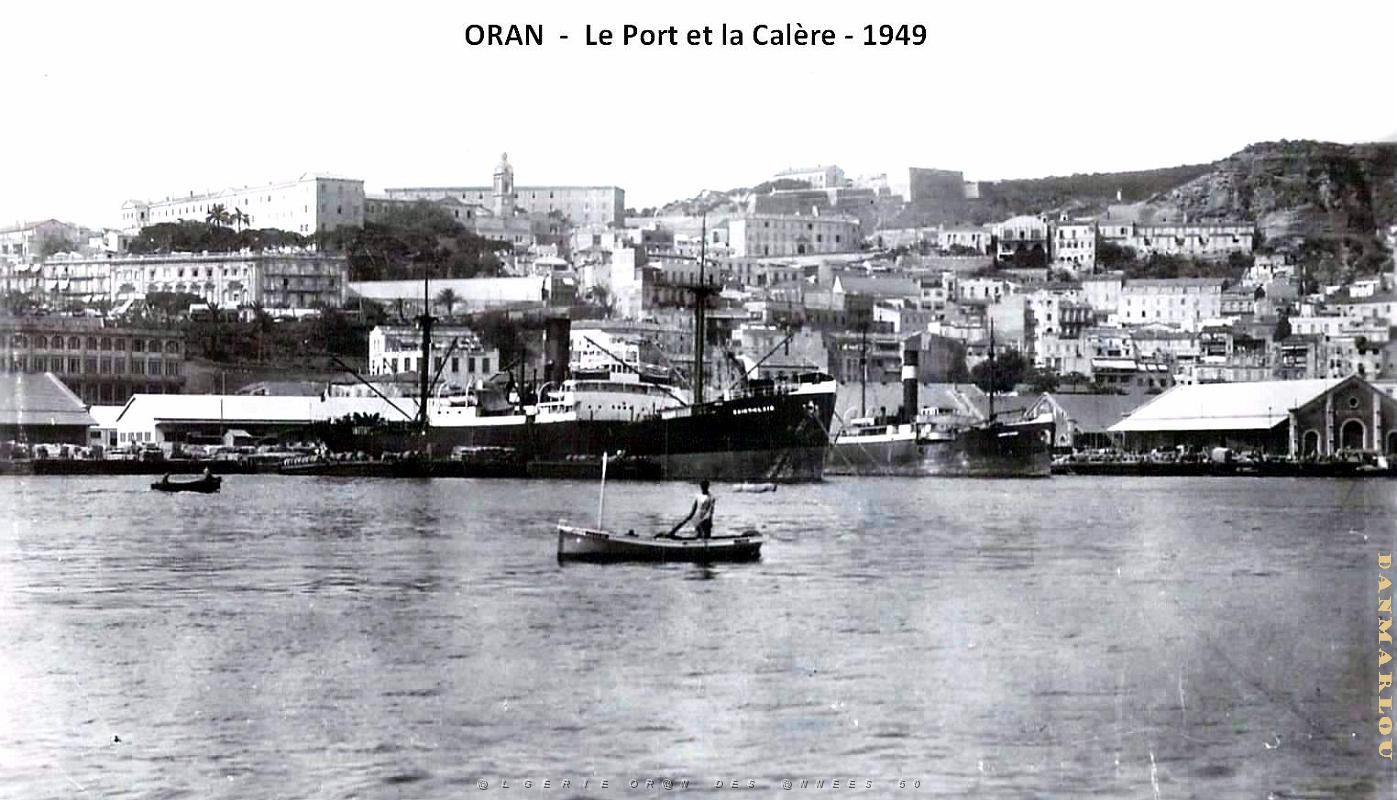 Oran - Port - .Calere - Hopital - 1949.jpg